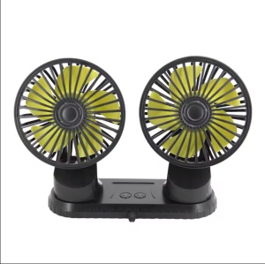 Ventilator dublu pentru masina, rotire 360 grade, 2 trepte de viteza, 12V, K KATHODE
