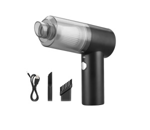 Aspirator auto fara fir, portabil, 2 capete, incarcare USB, negru K KATHODE - Img 3