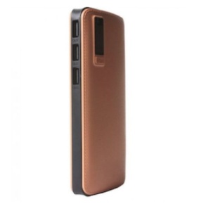 Baterie externa portabila Universala imitatie piele Reflection Vision®, 20 000 mAh, 2.1A, 2 x USB - Img 2