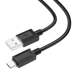 Cablu de incarcare pentru telefon USB - MicroUSB, 1M lungime, Incarcare rapida, transfer date, fast charge, 2.4A, X73, K KATHODE - Img 3