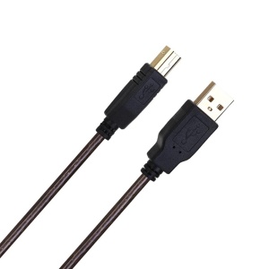 Cablu pentru imprimanta 2.0 USB A - USB B, lungime 3 m, Negru - Img 3
