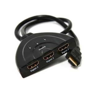 Cablu switch HDMI 1x tata la 3x mama, 45cm - Img 2
