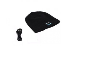 Caciula Smart, Muzicala cu functie bluetooth, microfon si casti incorporate, Unisex, negru - Img 6