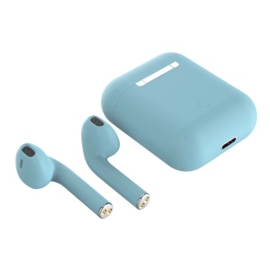 Casti KlaussTech cu Bluetooth V5.0, Incarcare 70 min, Autonomie 3-4 ore, Reducere Zgomot, Distanta 15-25 m, Rezistente Umiditate, Culoare Albastru - Img 2