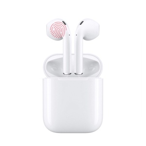 Casti wireless stereo, 3D sound, activare cu Touch, Bluetooth 5.0+ EDR, si dock de incarcare portabil, Matheus-I12 - Img 3