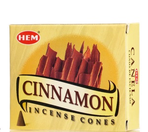 Conuri Parfumate HEM, Cinnamon, 10 buc