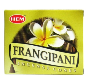 Conuri Parfumate HEM, Frangipani, 10 buc