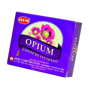 Conuri parfumate HEM, Opium 10 buc - Img 2