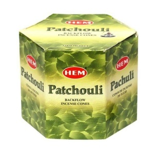 Conuri parfumate, HEM, Patchouli, 40 conuri - Img 2