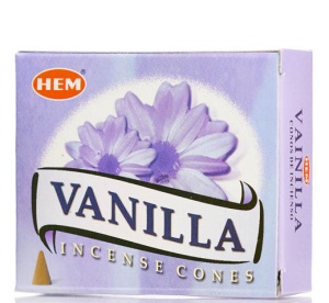 Conuri Parfumate HEM, Vanilla, 10 buc