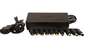Incarcator universal pentru laptop, Kosiil®, putere 96W, 12-24V, Negru