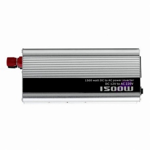 Invertor auto curent continuu , putere 1500 W , cu alimentare de 12 V , DC - iesire 220 V AC .
