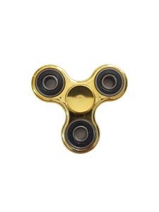 Jucarie anti-stres Fidget Spinner, auriu - metal K KATHODE