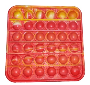 Jucarie anti-stres POP IT patrat - rosu, galben K KATHODE
