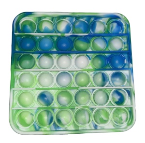 Jucarie anti-stres POP IT patrat - verde, albastru, alb K KATHODE