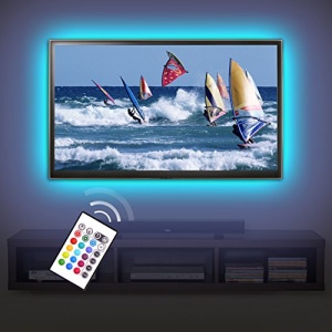 Kit banda LED USB pentru Iluminare ambientala in spatele televizorului Backlight TV RGB