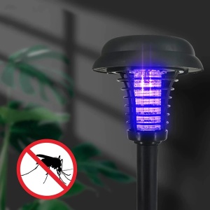 Lampa cu incarcare solara, anti tantari, lumina UV, buton ON/OFF, 42 cm K KATHODE - Img 4