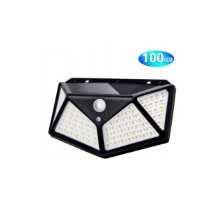 Lampa de perete cu interactiune solara 100 LED-uri - Img 5