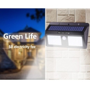 Lampa solara de perete KATHODE® cu senzor de miscare si lumina cu 40 leduri - Img 4