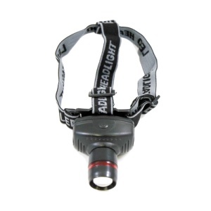 Lanterna frontala cu led si zoom, curele reglabile