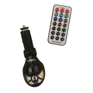 Modulator wireless FM RoTECH , functie MP3 player , ecran LCD, USB, Telecomanda - Img 4