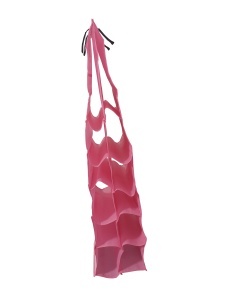 Organizator tip umeras pentru diverse lucruri, 39 compartimente, plasa, 105x33 cm, roz K KATHODE - Img 2