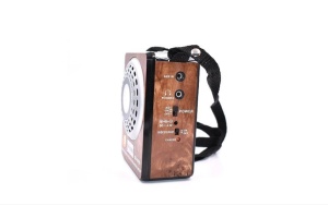 Radio Mp3 portabil Waxiba XB-908U Cu USB , Card Reader , FM, Lanterna LED , Acumulator Integrat - Img 3