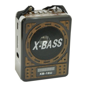 Radio MP3 Waxiba XB-16U, ceas LCD