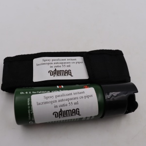 Set 2 bucati spray paralizant iritant lacrimogen autoaparare cu piper 60 ml cutie - Img 3