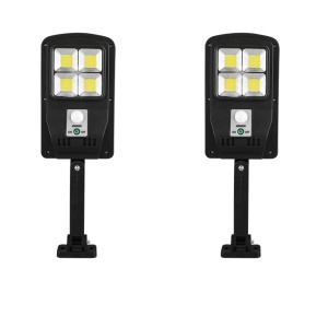 Set 2 x lampa cu incarcare solara, 48 x LED, 3 moduri de functionare, buton ON/OFF CL180-4 K KATHODE