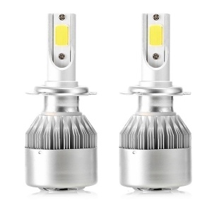 Set de 2 becuri H4 MTOOLS, 6000 k, 36w, lumina alba tip led, cu 2 faze - Img 2