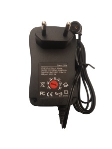 Transformator alimentator reglabil 3v-12v, 30W, 6 mufe tip jack, K KATHODE - Img 2