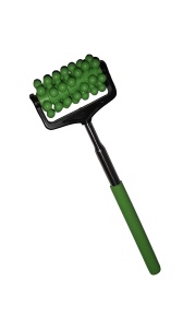Aparat de masaj pentru spate extensibil, verde KATHODE