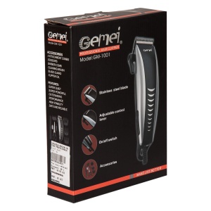 Aparat De Tuns GEEMY GM-1001, 3-12 mm, 4 Trepte, Negru/Gri - Img 4