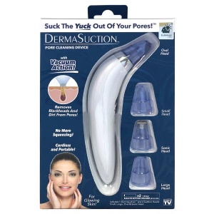Aparat Indepartare Puncte Negre Blackhead Remover, Aparat Multifunctional DermaSuction,Anti Acnee, Alb KATHODE - Img 2