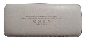 Baterie Externa Powerbank 12.000 mAh Cu 3 Porturi USB Pentru Incarcare, Alb/Negru - Img 4