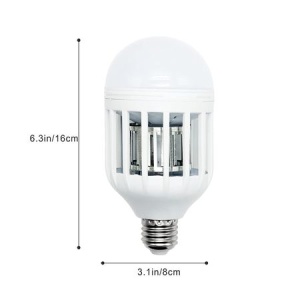 Bec LED cu Functie Anti-Insecte, 9 W, Temperatura Culoare 6500 k, Soclu E 27, Protectie Supraincalzire, Design Ergonomic, Alb - Img 7