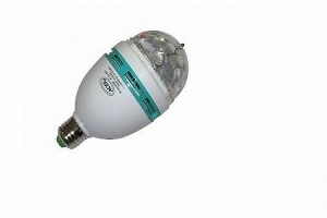 Bec led rotativ multicolor