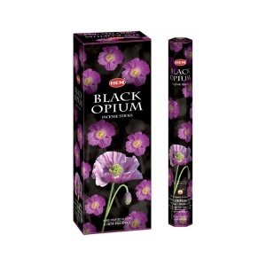 Betisoare parfumate HEM - Black Opium (6 seturi x 20buc)