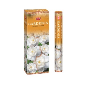 Betisoare parfumate HEM - Gardenia (6 seturi x 20buc)