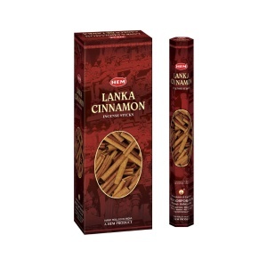 Betisoare parfumate HEM - Lanka Cinnamon (6 seturi x 20buc)