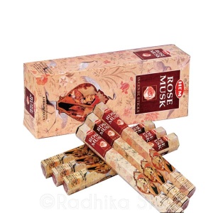 Betisoare parfumate Hem Rose Musk 20buc