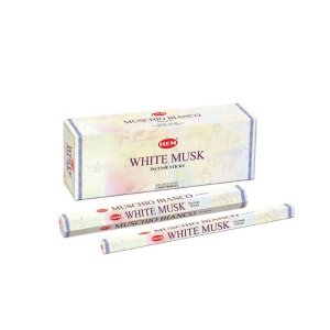Betisoare parfumate Hem White Musk 20buc - Img 2