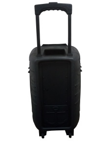 Boxa profesionala portabila JRH, bluetooth, USB, telecomanda si microfon wireless inclus, putere 1000 W - Img 3