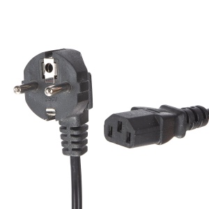 Cablu alimentare Monitor, PC 1.2 m negru - Img 2