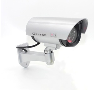 Camera de supraveghere falsa de exterior, LED rosu indicator, ajustabila