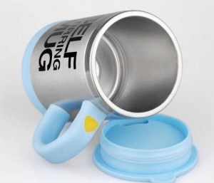 Cana inteligenta GREATON® model “Self Stirring mug”, cana cu amestecare automata - Img 2