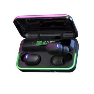 Casti bluetooth wireless 5.3, rezistente la apa, indicator baterie, asistent vocal, cutie reincarcare E10 K KATHODE - Img 5