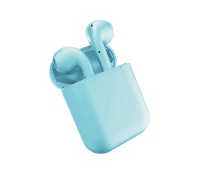 Casti KlaussTech cu Bluetooth V5.0, Incarcare 70 min, Autonomie 3-4 ore, Reducere Zgomot, Distanta 15-25 m, Rezistente Umiditate, Culoare Albastru - Img 3