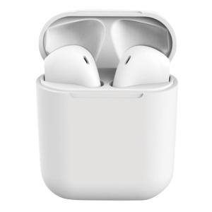 Casti Wireless Bluetooth I12 Macaron Stereo Cu Functie Apelare, Control Muzica, Cutie Incarcare Inclusa, Android/ IOS, Selling Depot, Radio-FM, Aux, SD Card, Alb